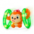 Aluguel brinquedo infantil macaco louquinho musical e luzes bright starts