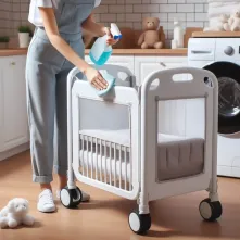 Higienização Berço Ou Cercado Infantil BabyGoo