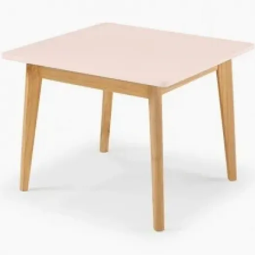 Aluguel Mesa De Madeira Infantil Rosa 